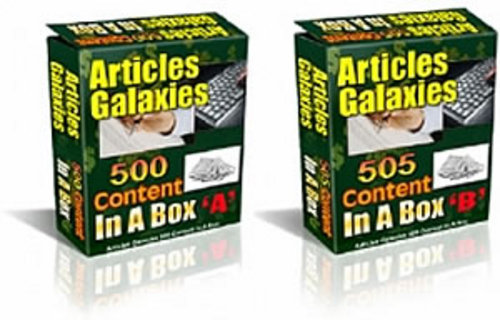 Product picture Articles Galaxies: 1000 Articles