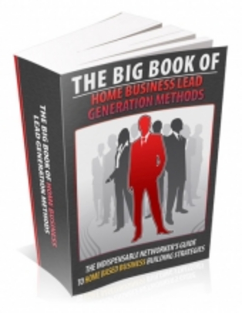 Product picture Big Book Of Home Business Lead Generation